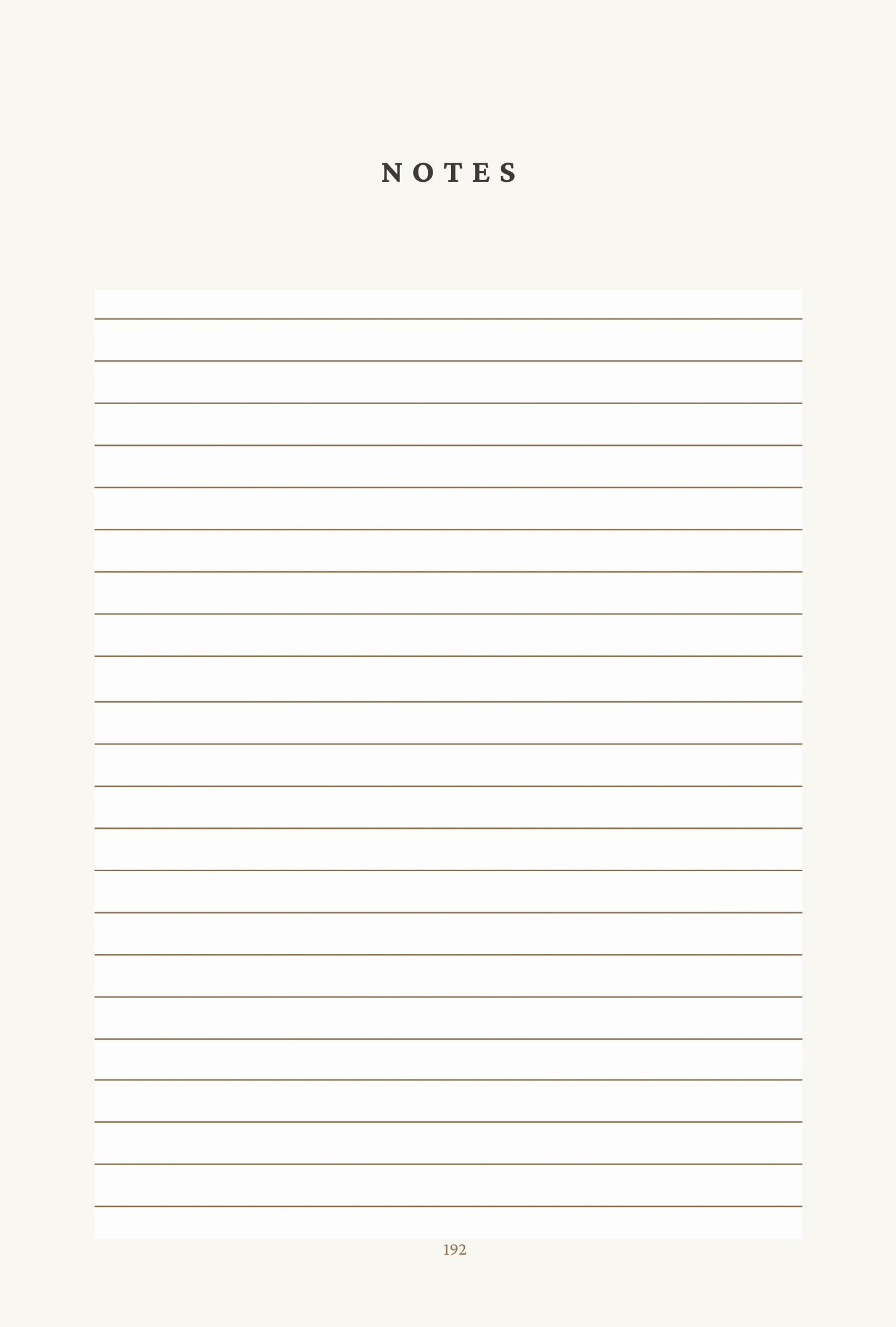 Notes preview page two